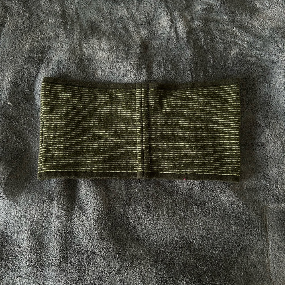 Urban Outfitters Olive and Black Knit Top